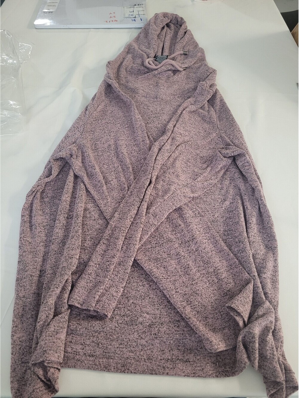 Premise XXL Purple Heathered Hoodie Sweater